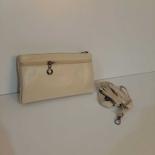 2 in 1 Wallet + Crossbody Bag - Off White - W18