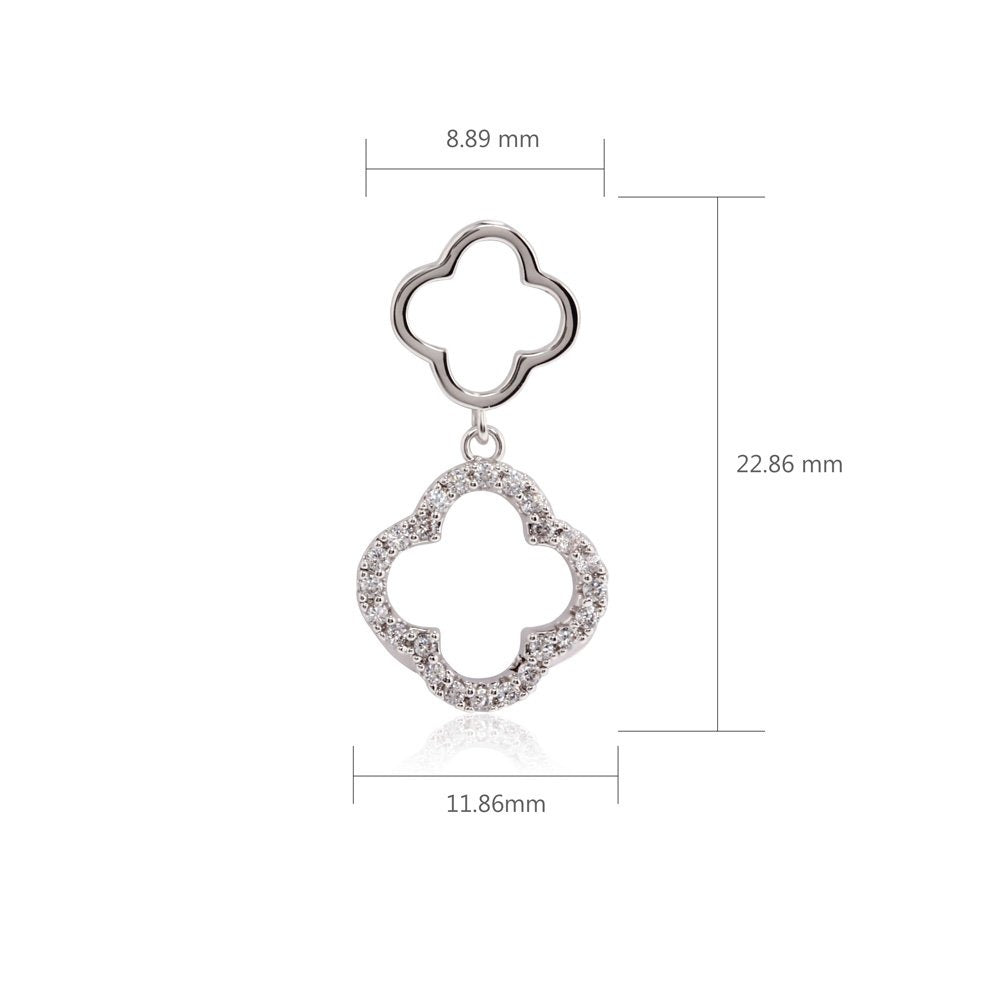 925 Sterling Silver - AGE0028 - Earring