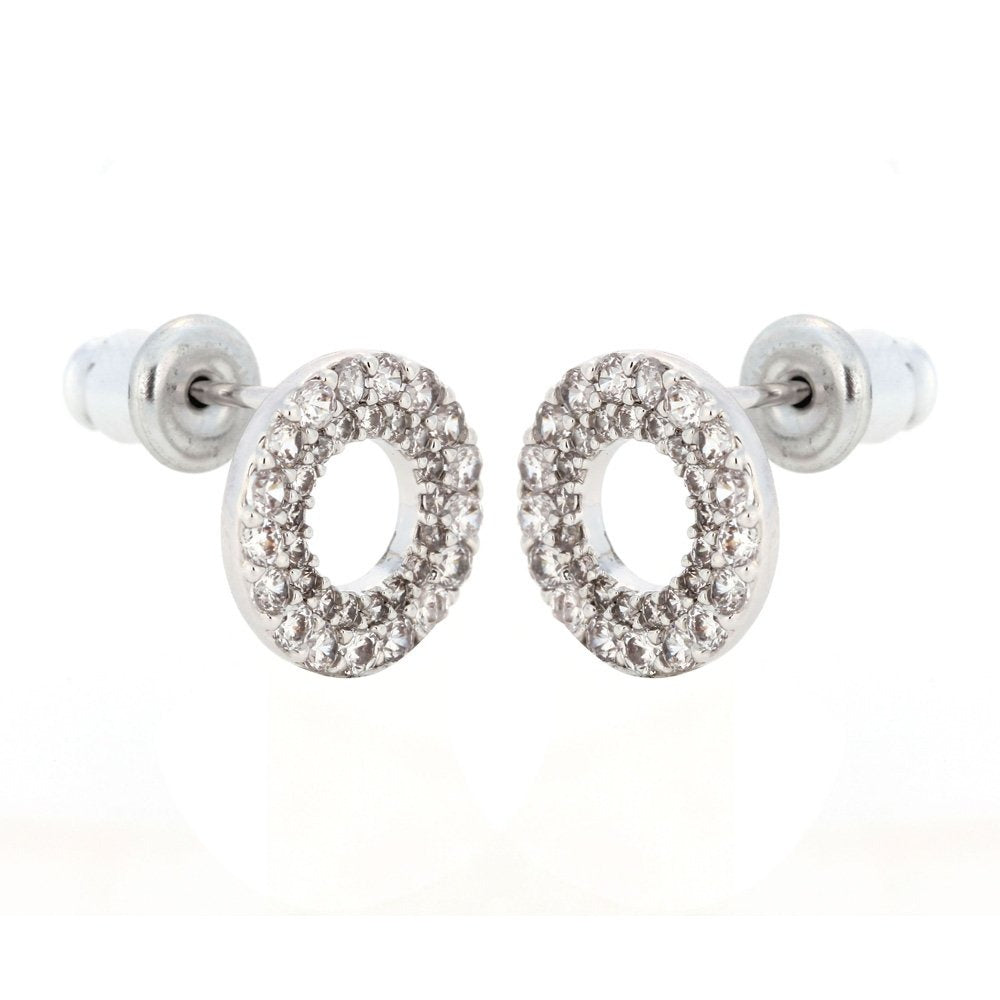 925 Sterling Silver - AGNE012 - Earrings Jewelry Set