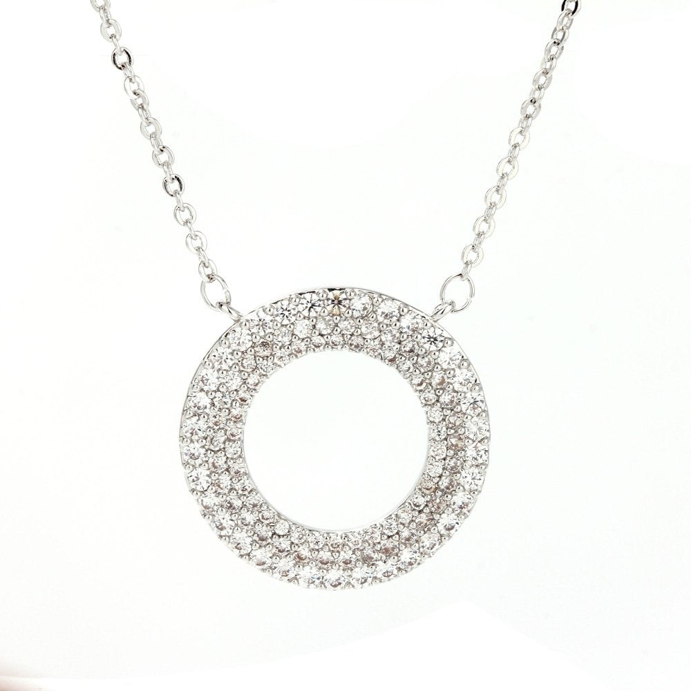 925 Sterling Silver - AGNE012 - Earrings Jewelry Set
