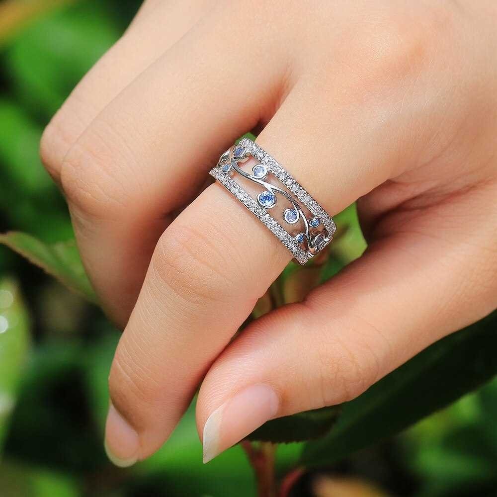 AAA Zircon Ring - Silver - AR260