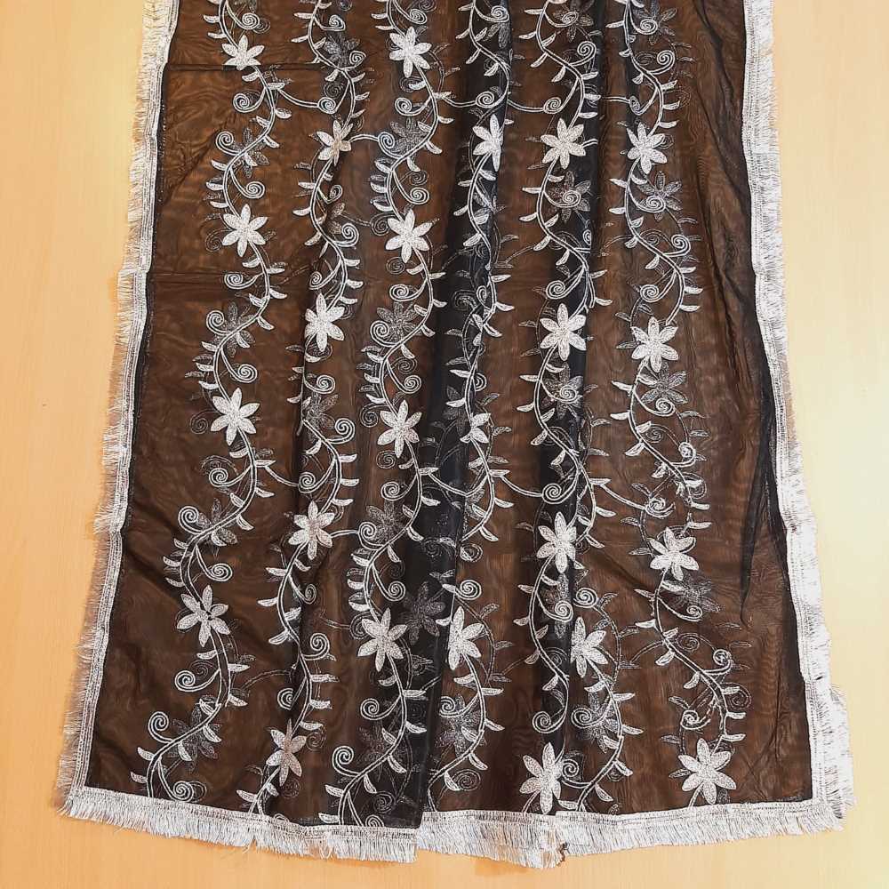 Gota Work Dupatta For Wedding Party - Net - ZD0A2