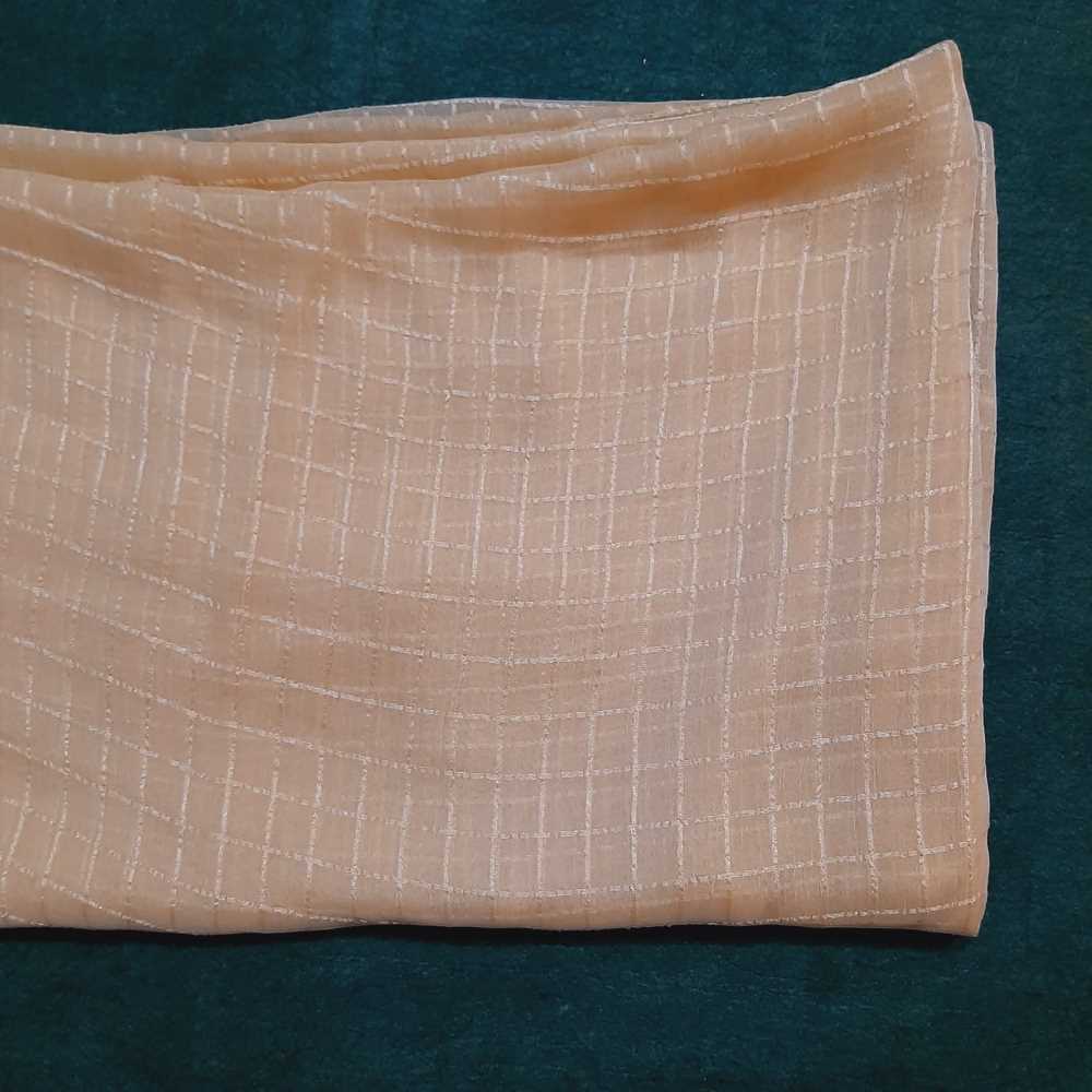 Checkered Chiffon Dupatta - ZD805