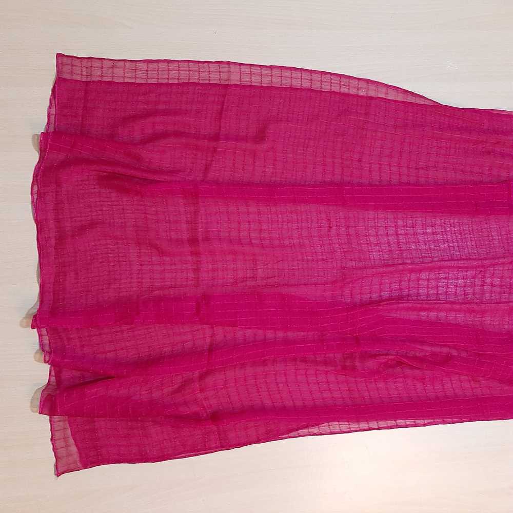 Checkered Chiffon Dupatta - ZD805