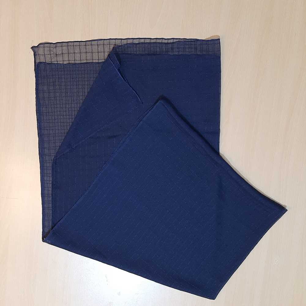 Checkered Chiffon Dupatta - ZD805
