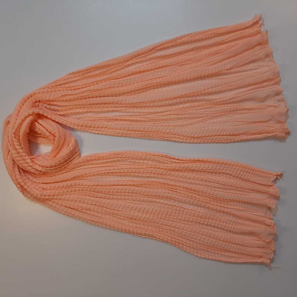 peach crush chiffon dupatta