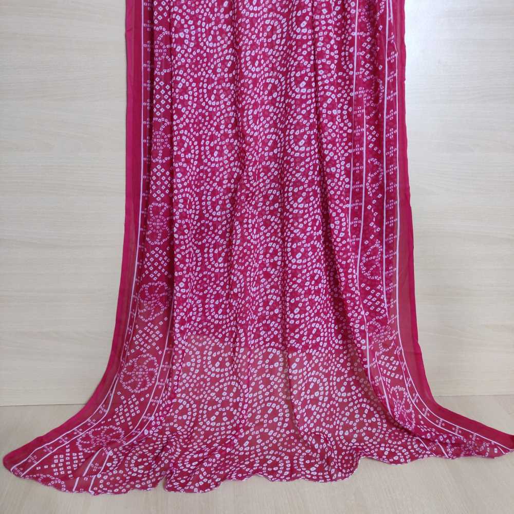 Chunri Printed Chiffon Dupatta  - ZD55