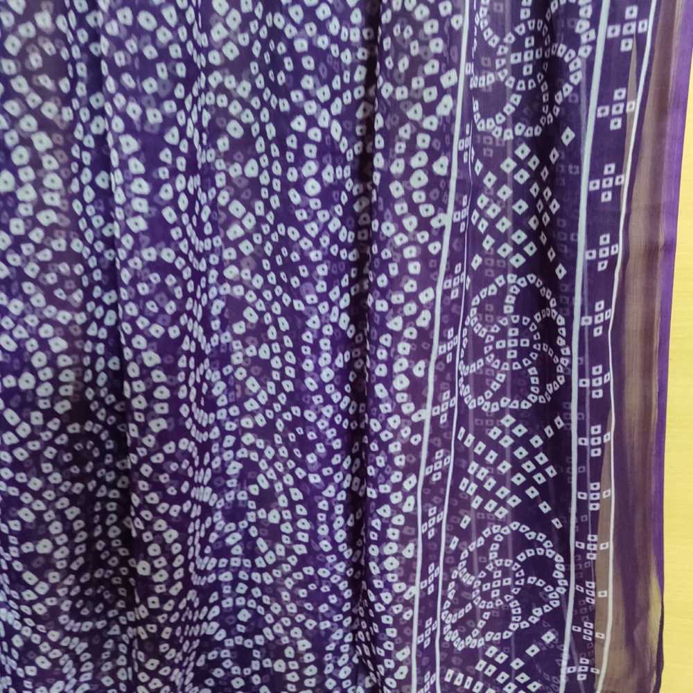 Chunri Printed Chiffon Dupatta  - ZD55