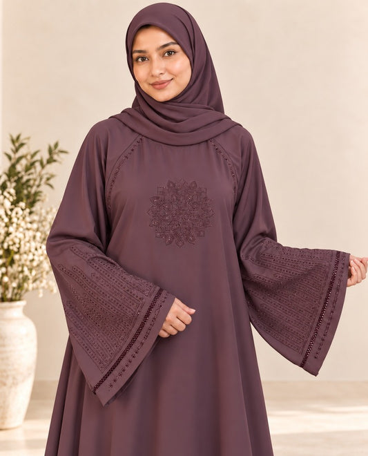 Beaded - Nidah Abaya - BGA27