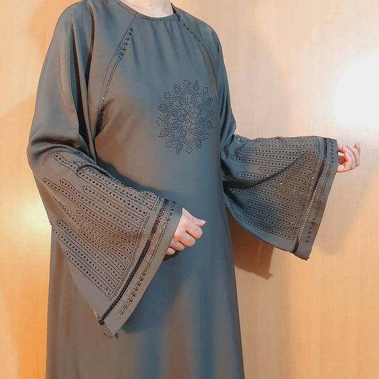 Beaded - Nidah Abaya - BGA28