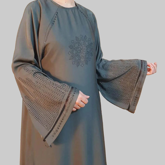 Beaded - Nidah Abaya - BGA28