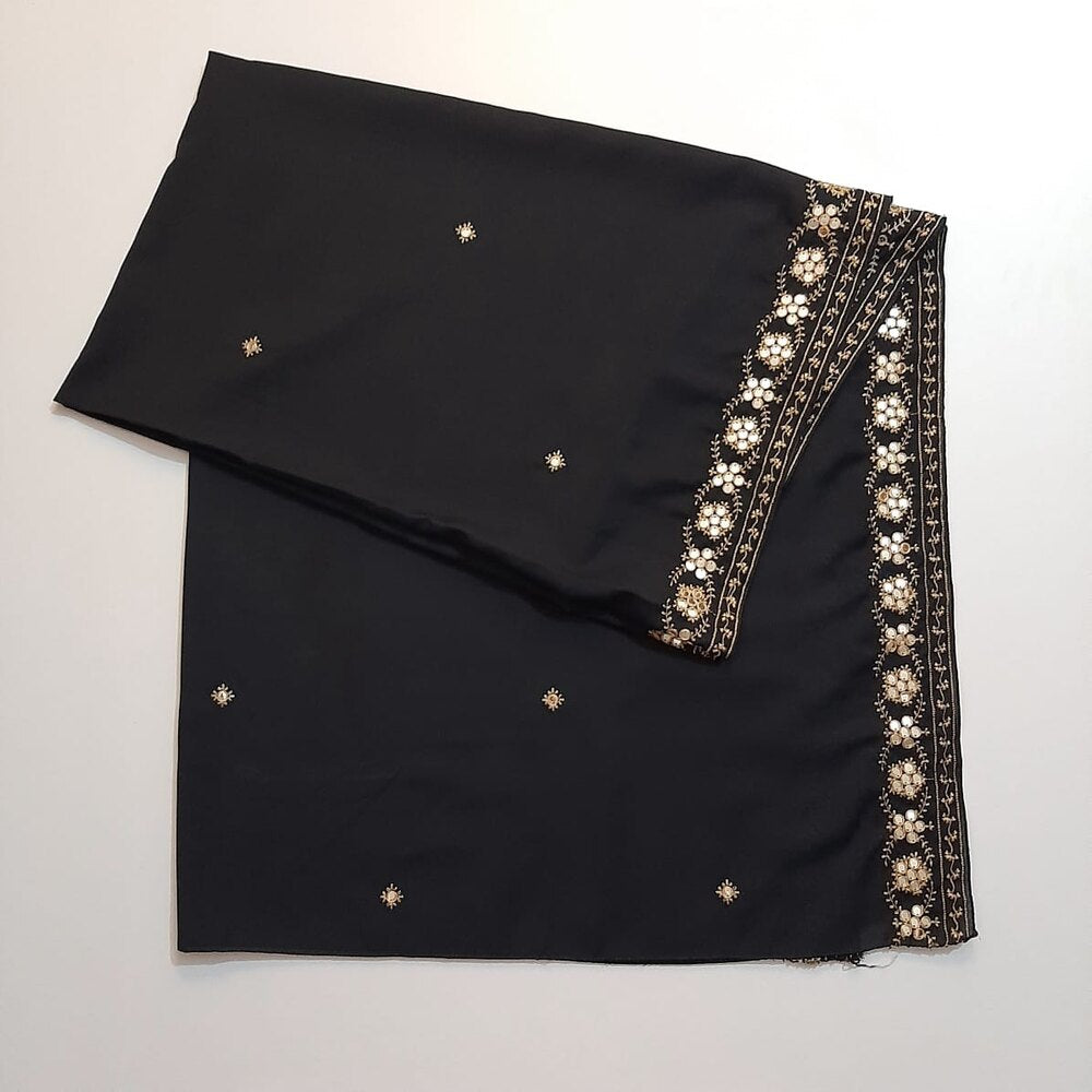 Embroided Swiss Lawn Chaddar Summer Shawl - SH17