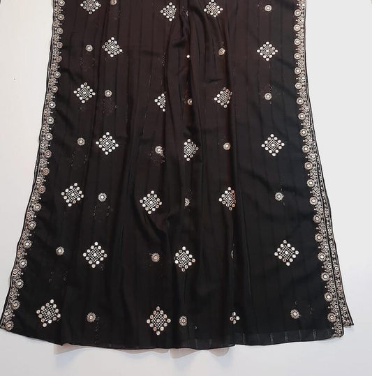 Embroided Tarkashi  Summer Shawl -  SH52