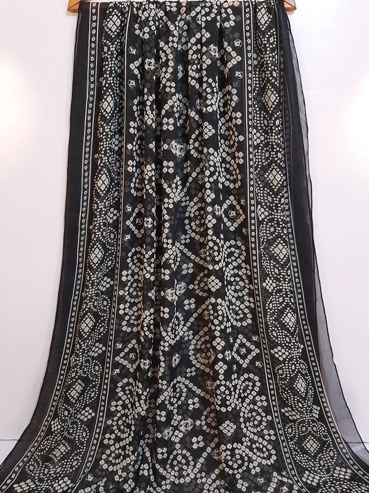 Chunri Printed Chiffon Dupatta - ZD423