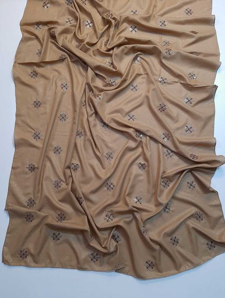 Embroided Self Print Chaddar Summer Shawl -  SH51