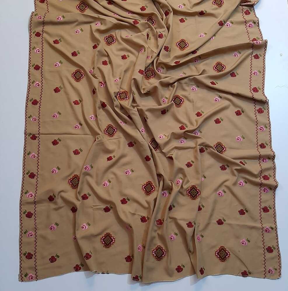 Embroided Swiss Lawn Chaddar Summer Shawl - SH56