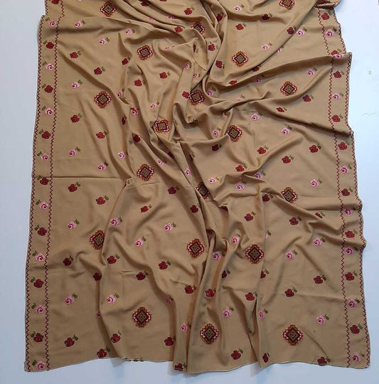 Embroided Swiss Lawn Chaddar Summer Shawl -  SH56