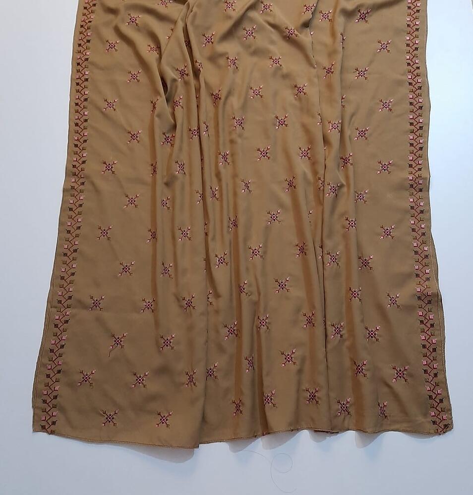 Embroided Swiss Lawn Summer Shawl - SH143