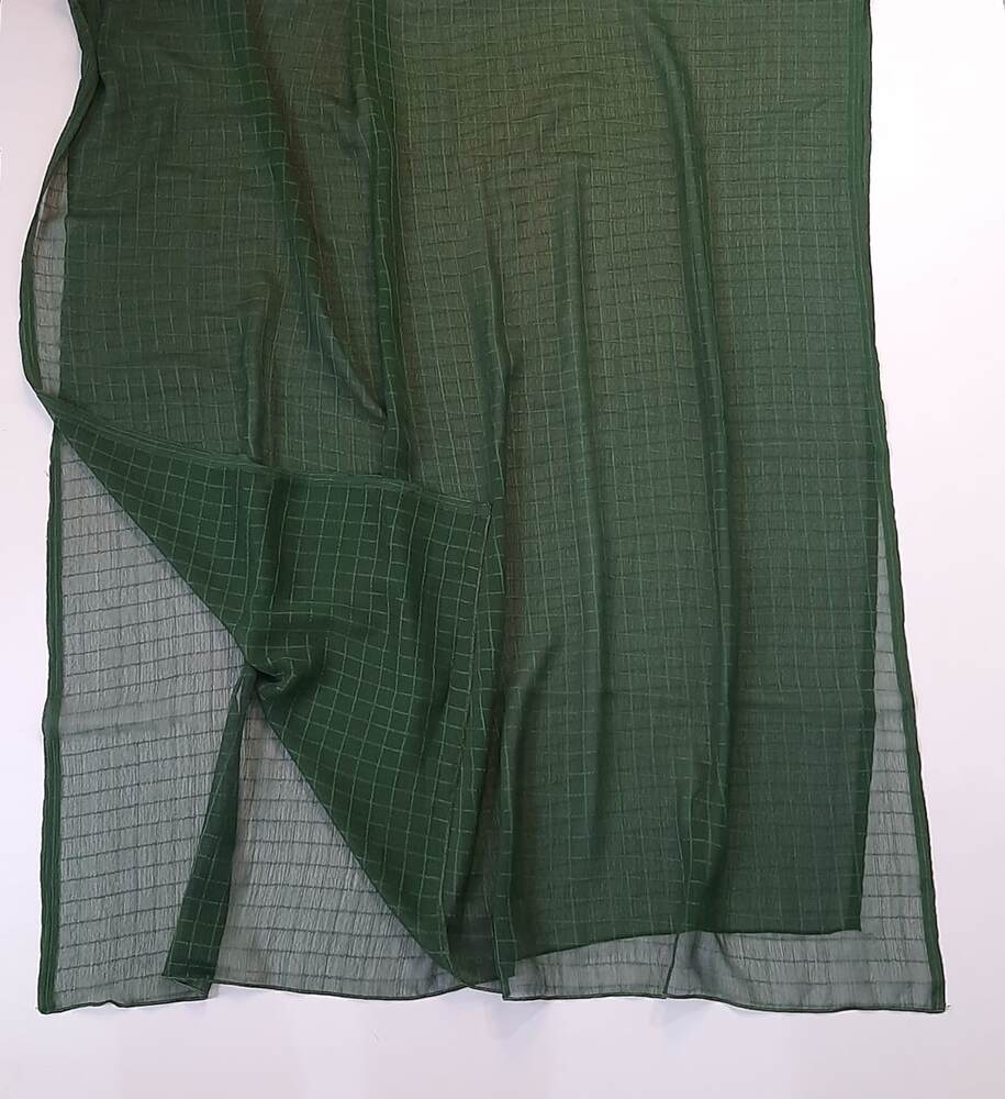 Checkered Chiffon Dupatta - ZD805