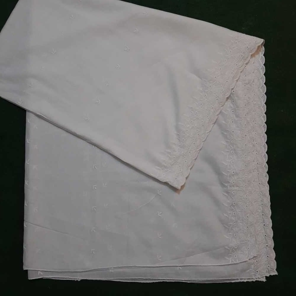 Embroided – Chikankari Summer Shawl / Chaddar - Lawn
