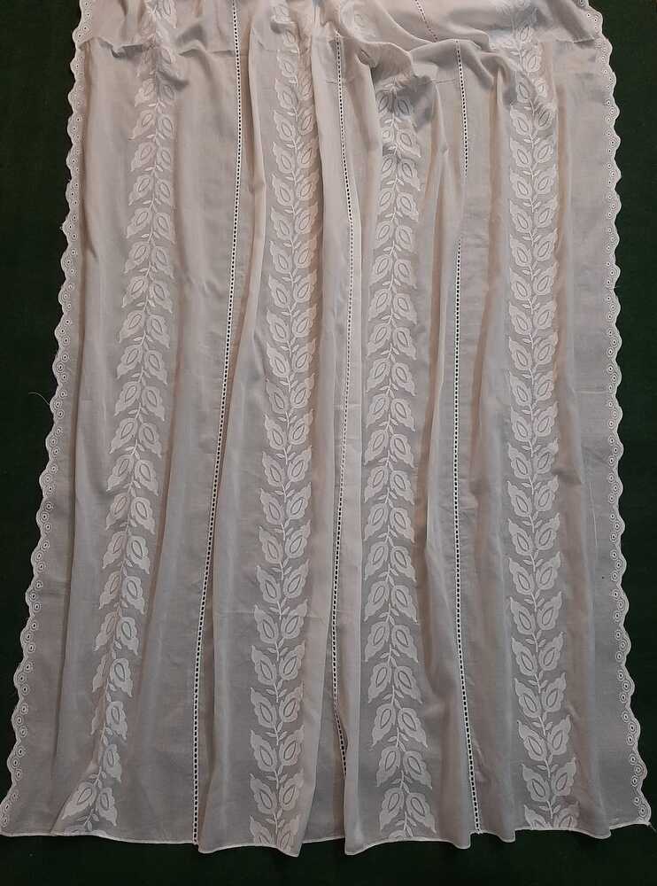 Embroided – Chikankari Summer Shawl / Chaddar - Lawn