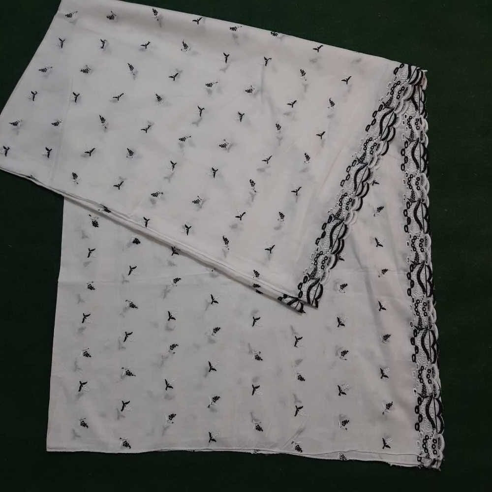 Embroided – Chikankari Summer Shawl / Chaddar - Lawn