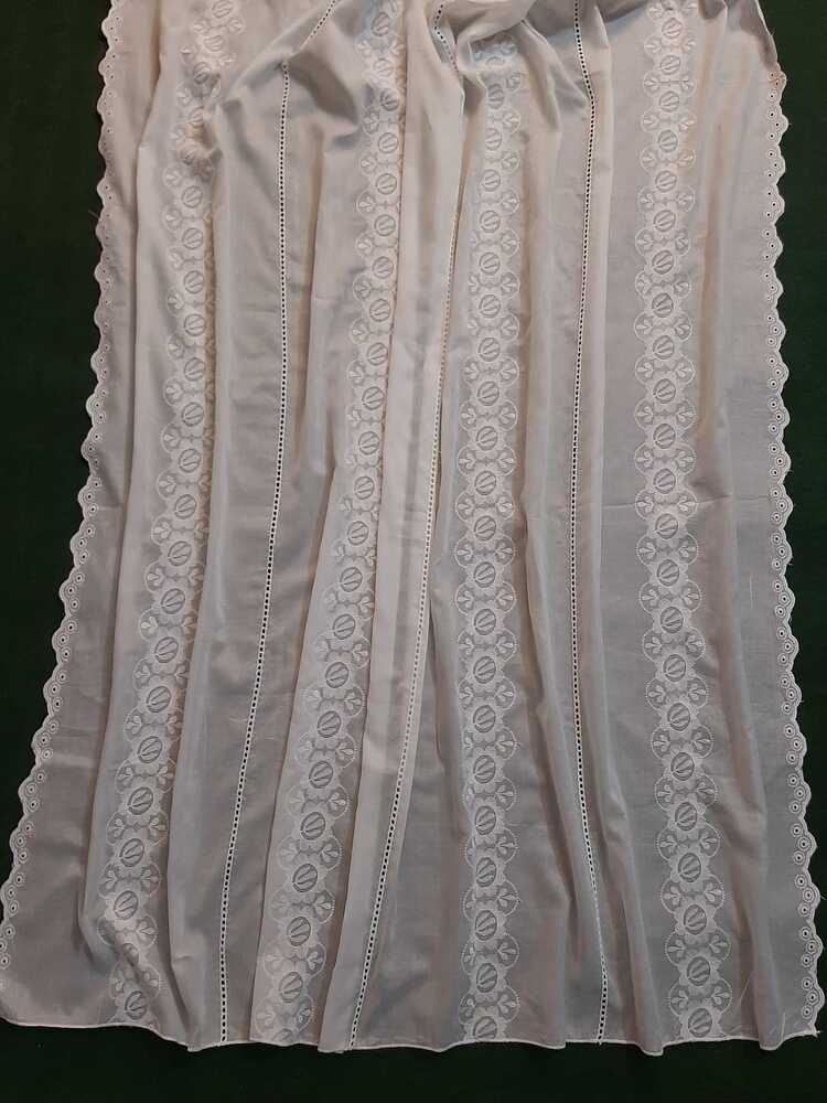 Embroided – Chikankari Summer Shawl / Chaddar - Lawn