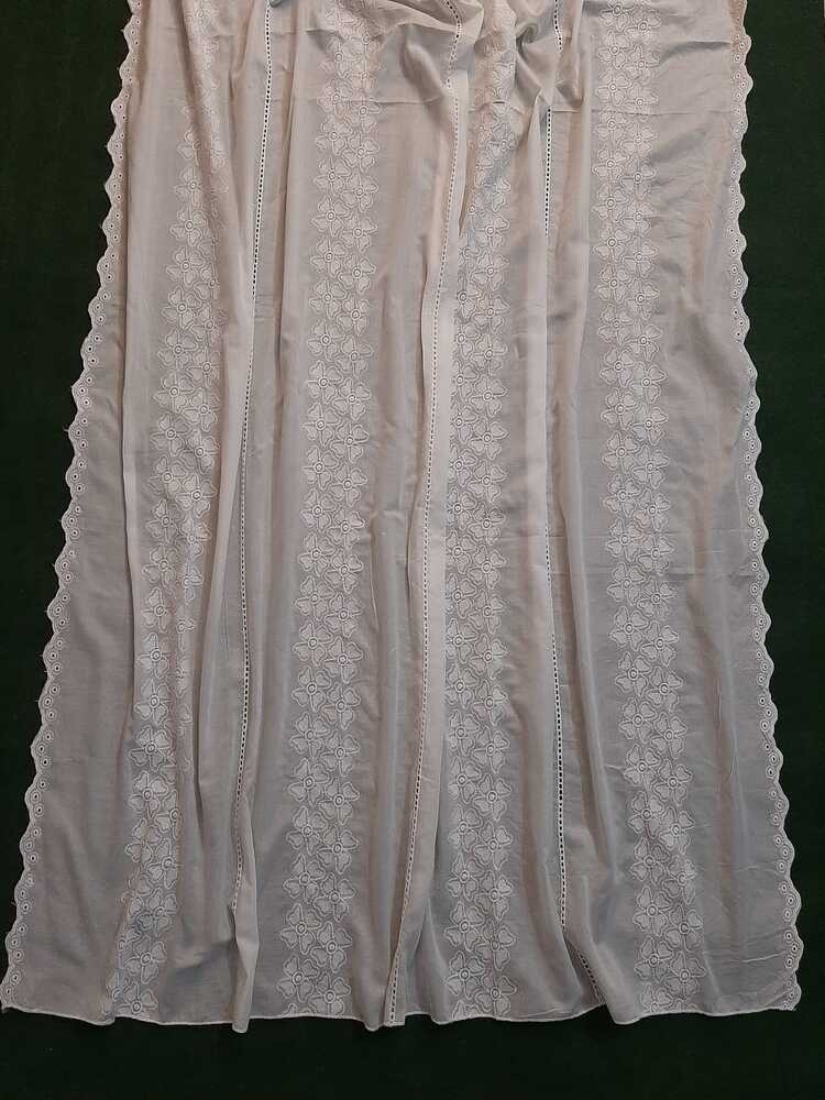 Embroided – Chikankari Summer Shawl / Chaddar - Lawn
