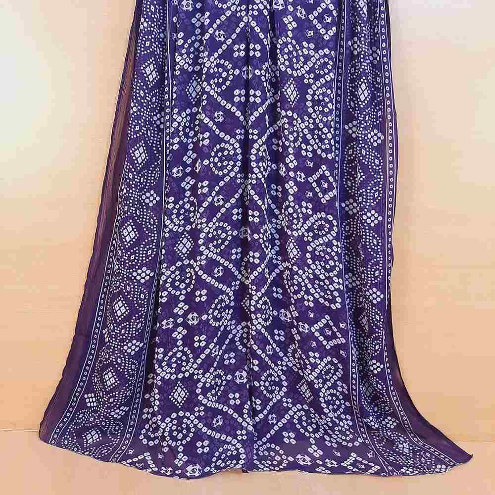 Chunri Print Chiffon Dupatta - ZD704