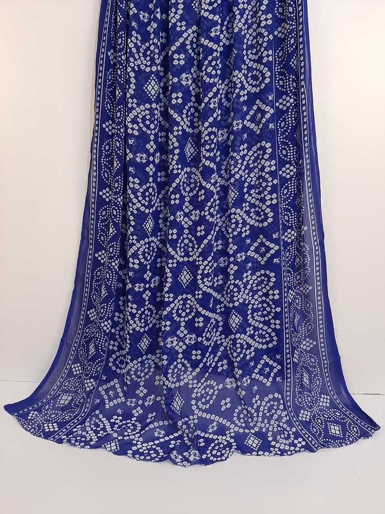 Chunri Print Chiffon Dupatta - ZD704