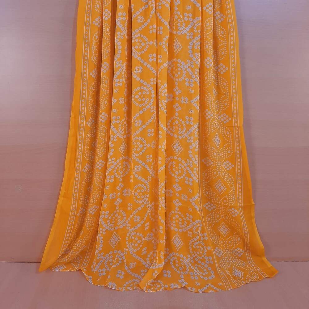 Chunri Print Chiffon Dupatta - ZD704