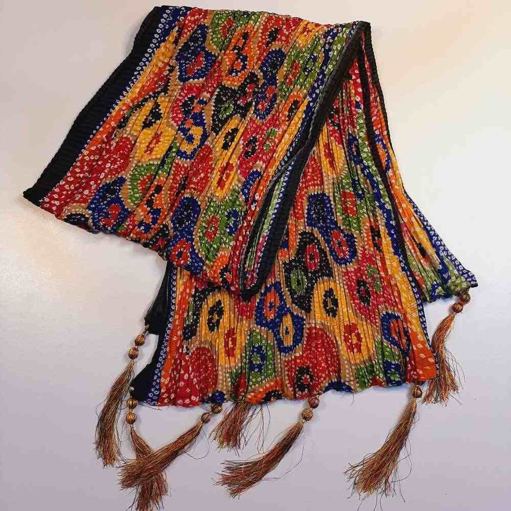 Printed Cotton Dupatta - ZD1238