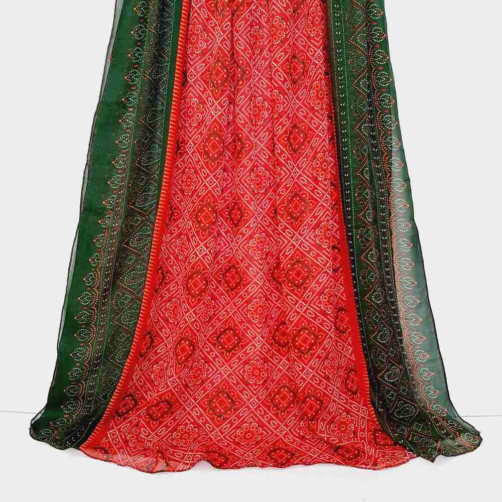 chunri printed lawn dupatta multi