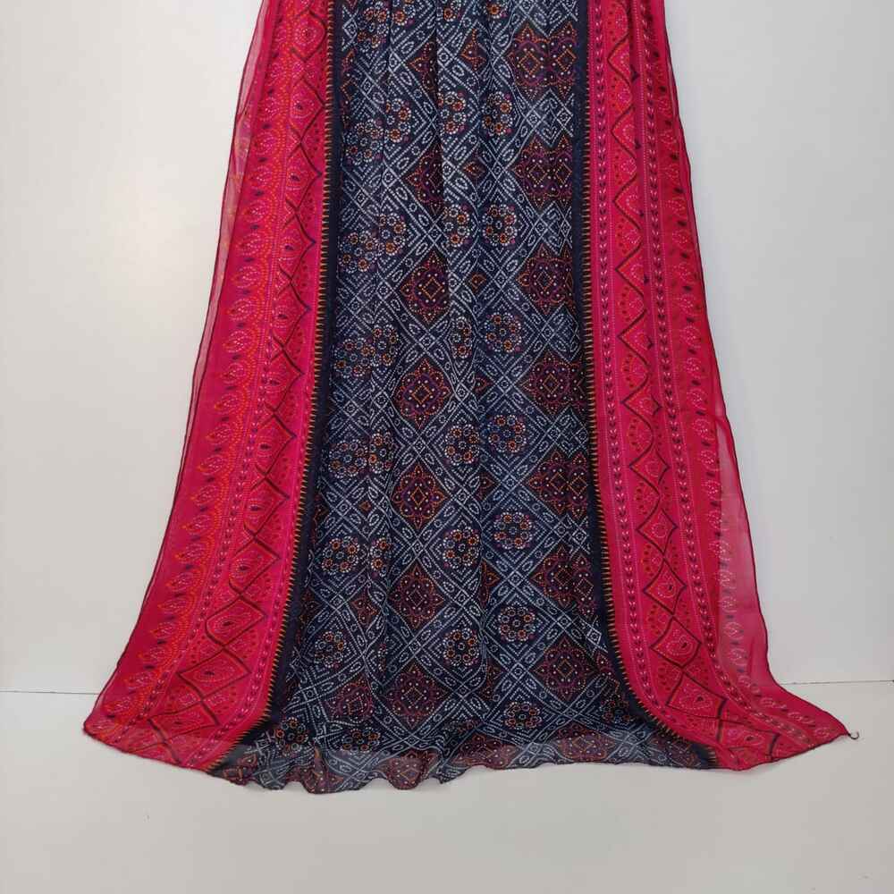chunri printed lawn dupatta multi