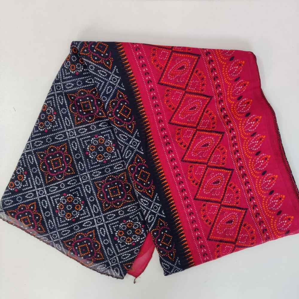 chunri printed lawn dupatta multi