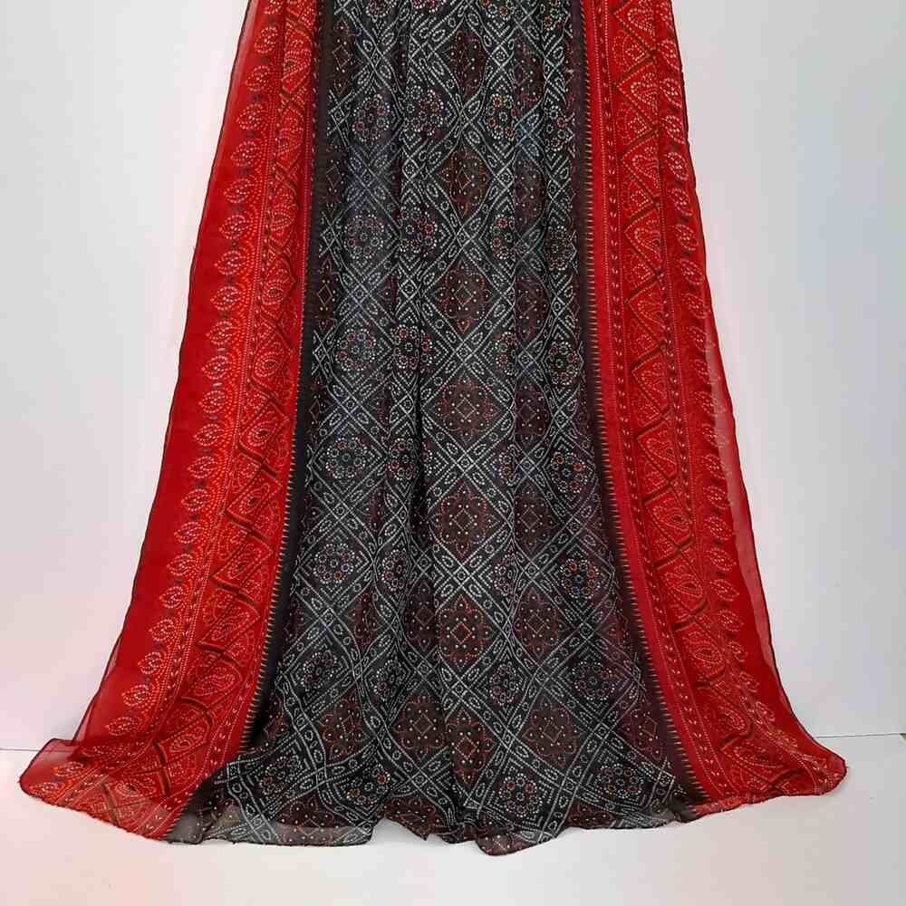 chunri printed lawn dupatta multi