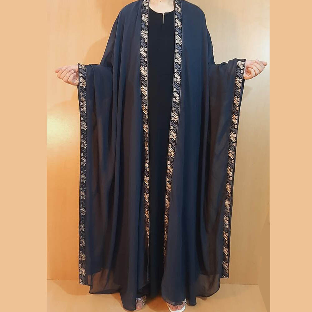 Embroided Baggy Abaya - BGA221