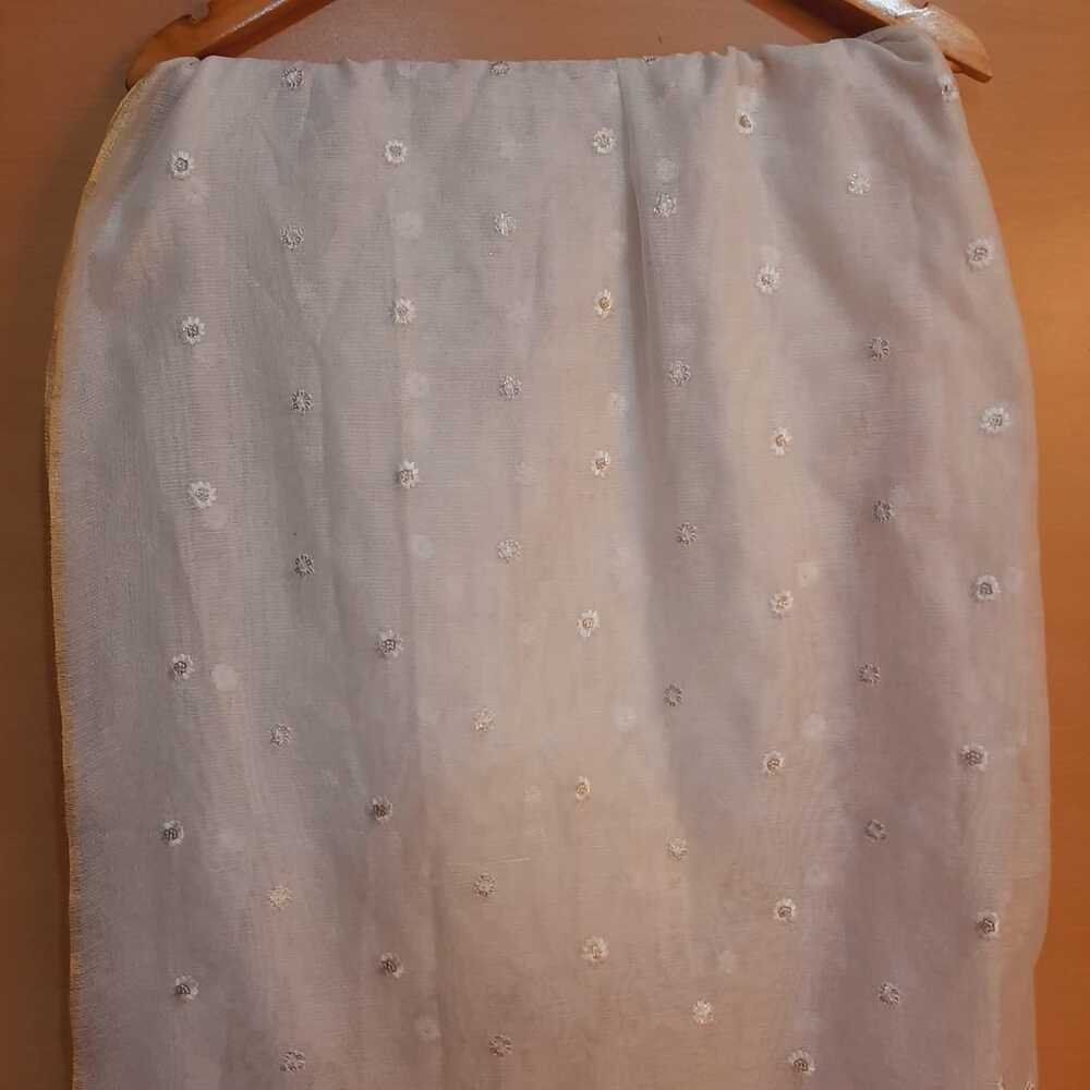 Embroided Khaadi Net Dupatta