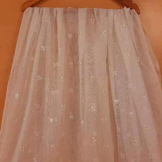Embroided Khaadi Net Dupatta - ZD819