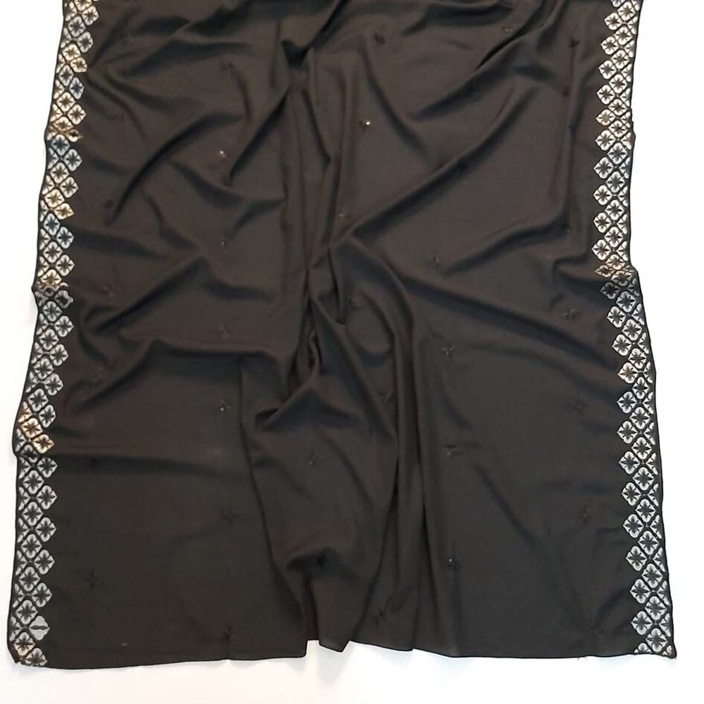 Embroided Swiss Lawn Chaddar Summer Shawl -  SH21