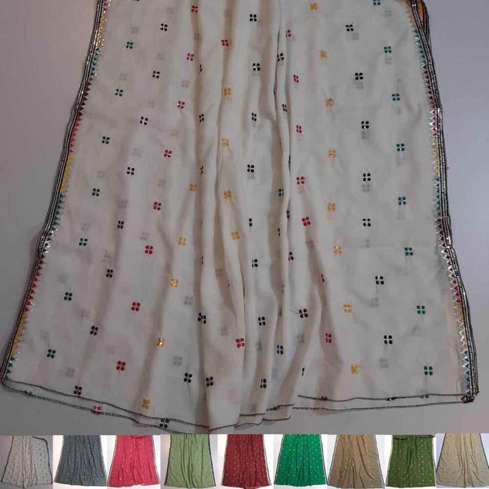 embroided swiss lawn chaddar summer shawl