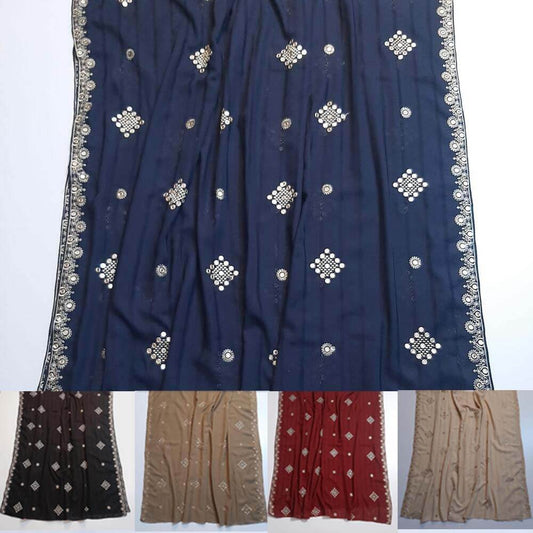 Embroided Tarkashi  Summer Shawl -  SH52