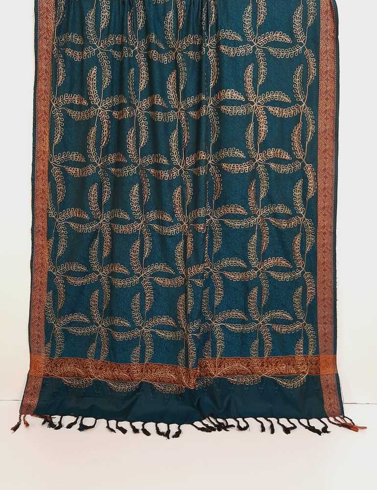 Embroided Winter Shawl - Large - ZSH03