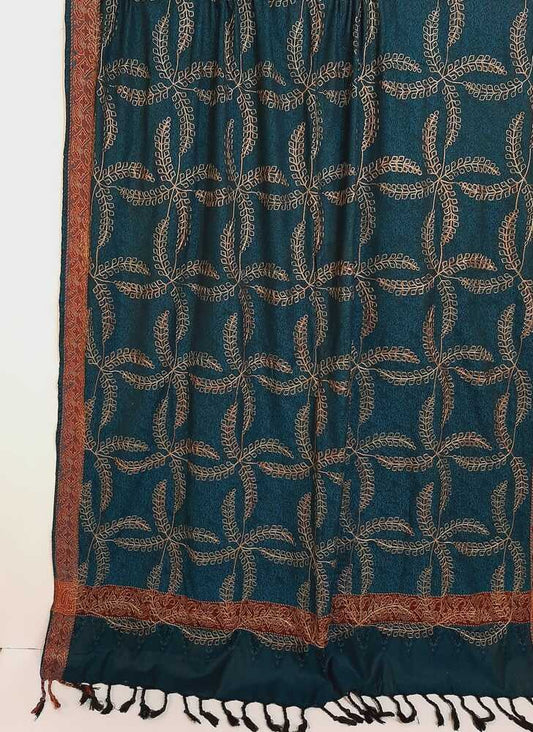 Embroided Winter Shawl - Large - ZSH03
