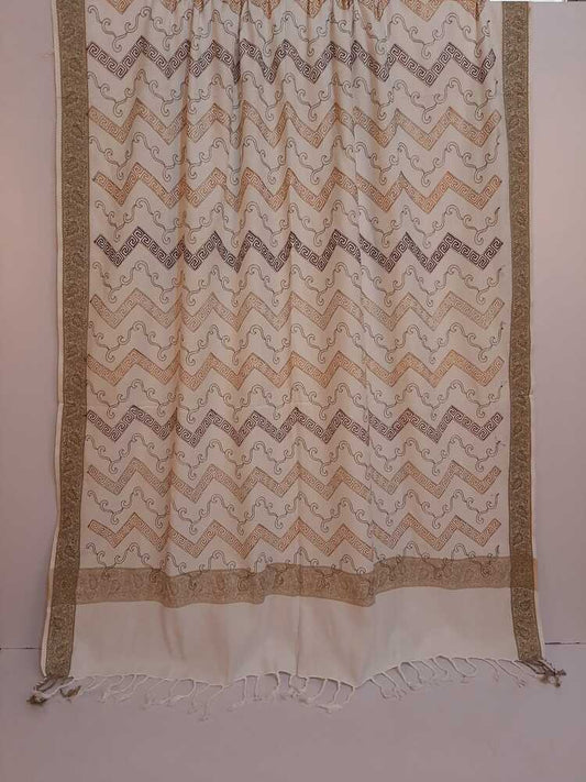 Embroided Winter Shawl - Large - ZSH06