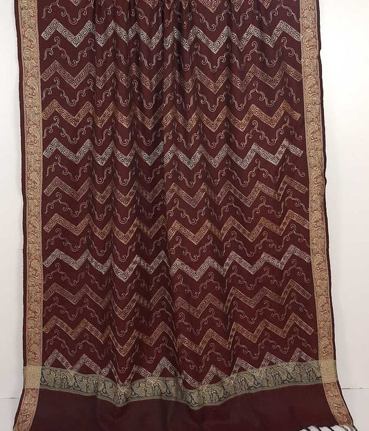 Embroided Winter Shawl - Large - ZSH06