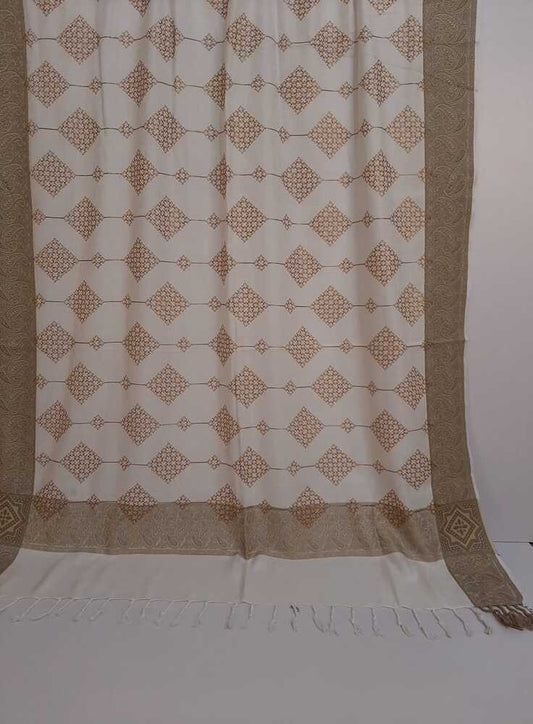 Embroided Winter Shawl - Large - ZSH13