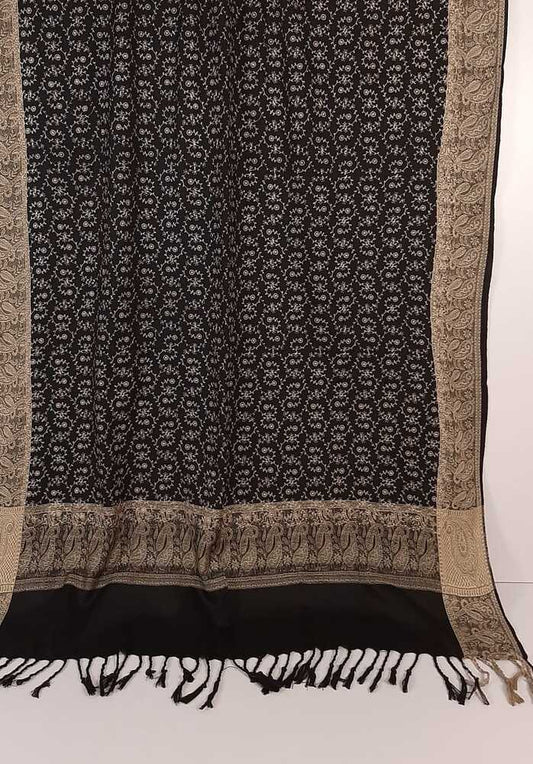 Embroided Winter Shawl - Large - ZSH28