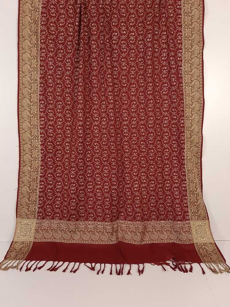 Embroided Winter Shawl - Large - ZSH28