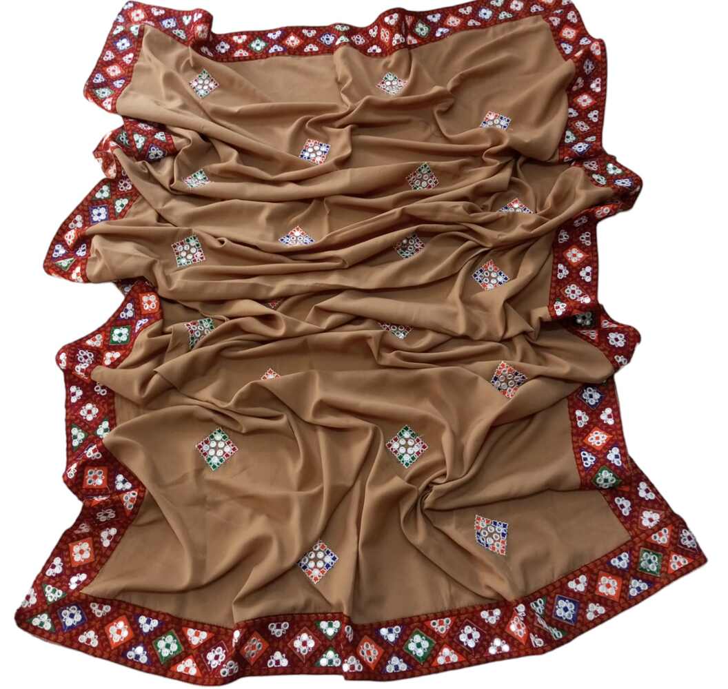 Embroided Swiss Lawn Chaddar Summer Shawl - SH20